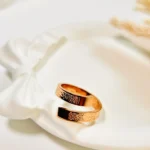 AYATUL-KURSHI FINGER RING ROSE GOLD