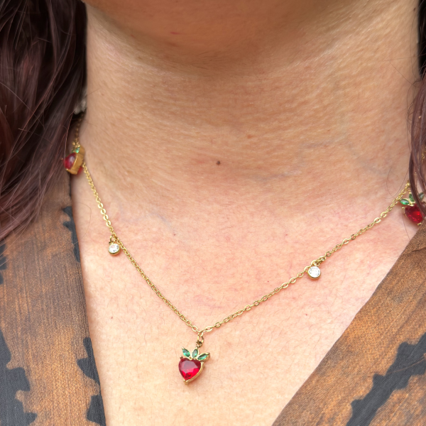 CHERRYBERRY CHARM NECKLACE
