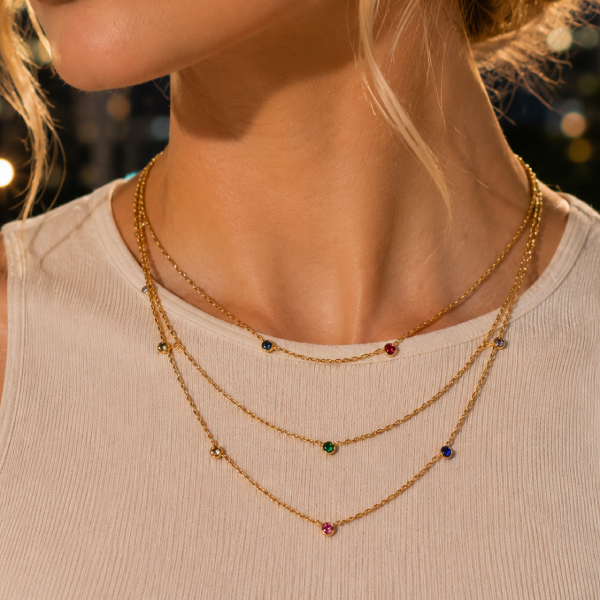 TRIPLE LAYER DREAMLIGHT NECKLACE