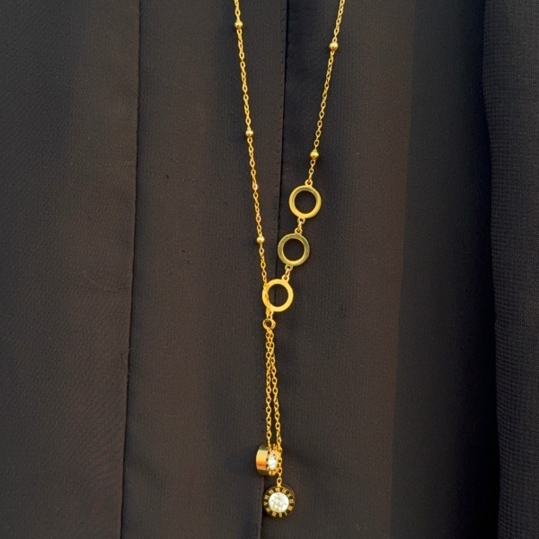 HABIBA DIAL CHARM NECKLACE
