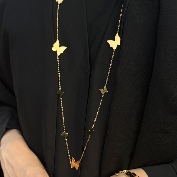 BUTTERFLY GLOW LONG CHAIN